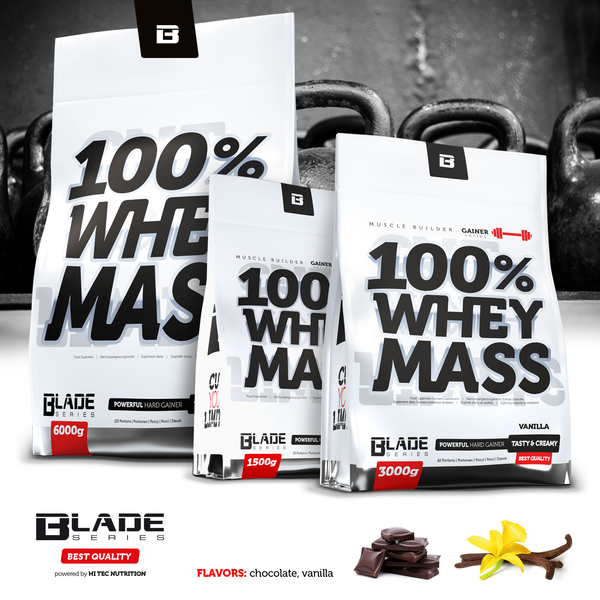 100% Whey Mass - 1500g