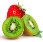 Truskawek z kiwi