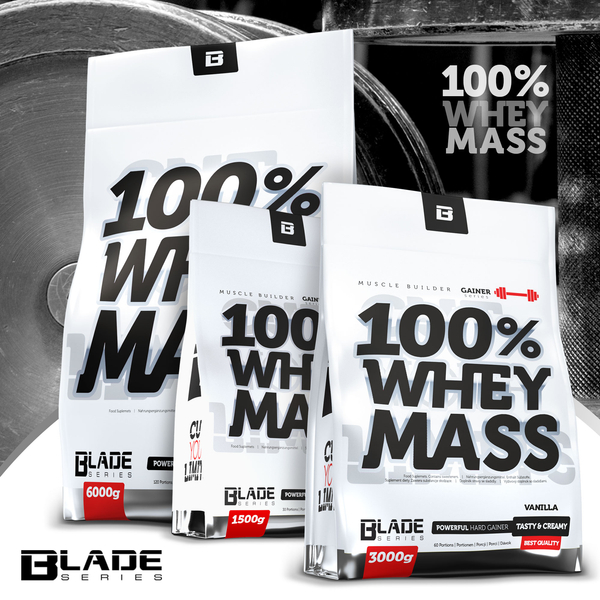 100% Whey Mass - 3000g