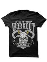 T-shirt męski nadruk WORKOUT